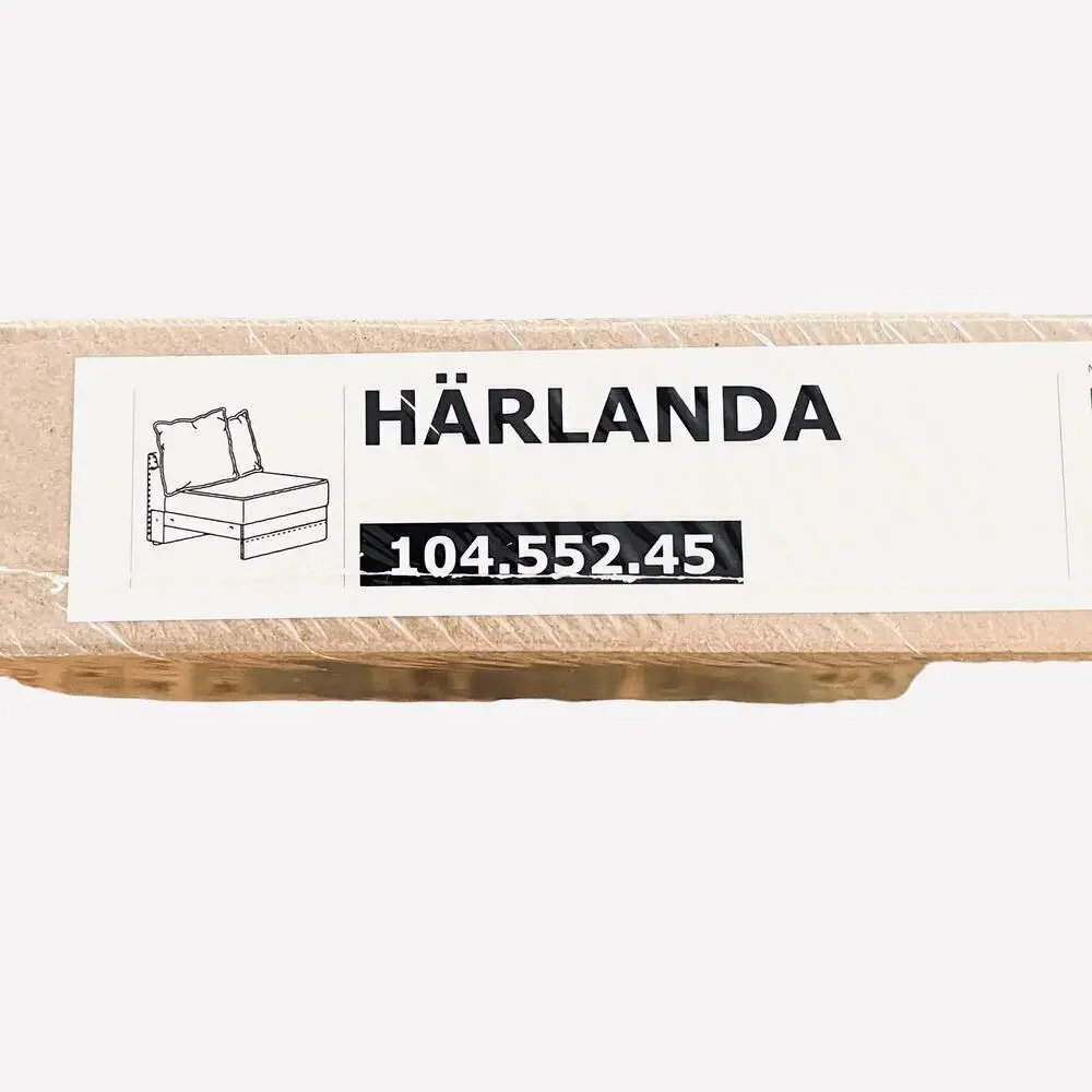 IKEA HARLANDA HÄRLANDA Cover for 1-Seat Section, Ljungen Light Red